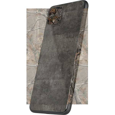 Dark Iron Grey Concrete Google Pixel 4 XL Skin